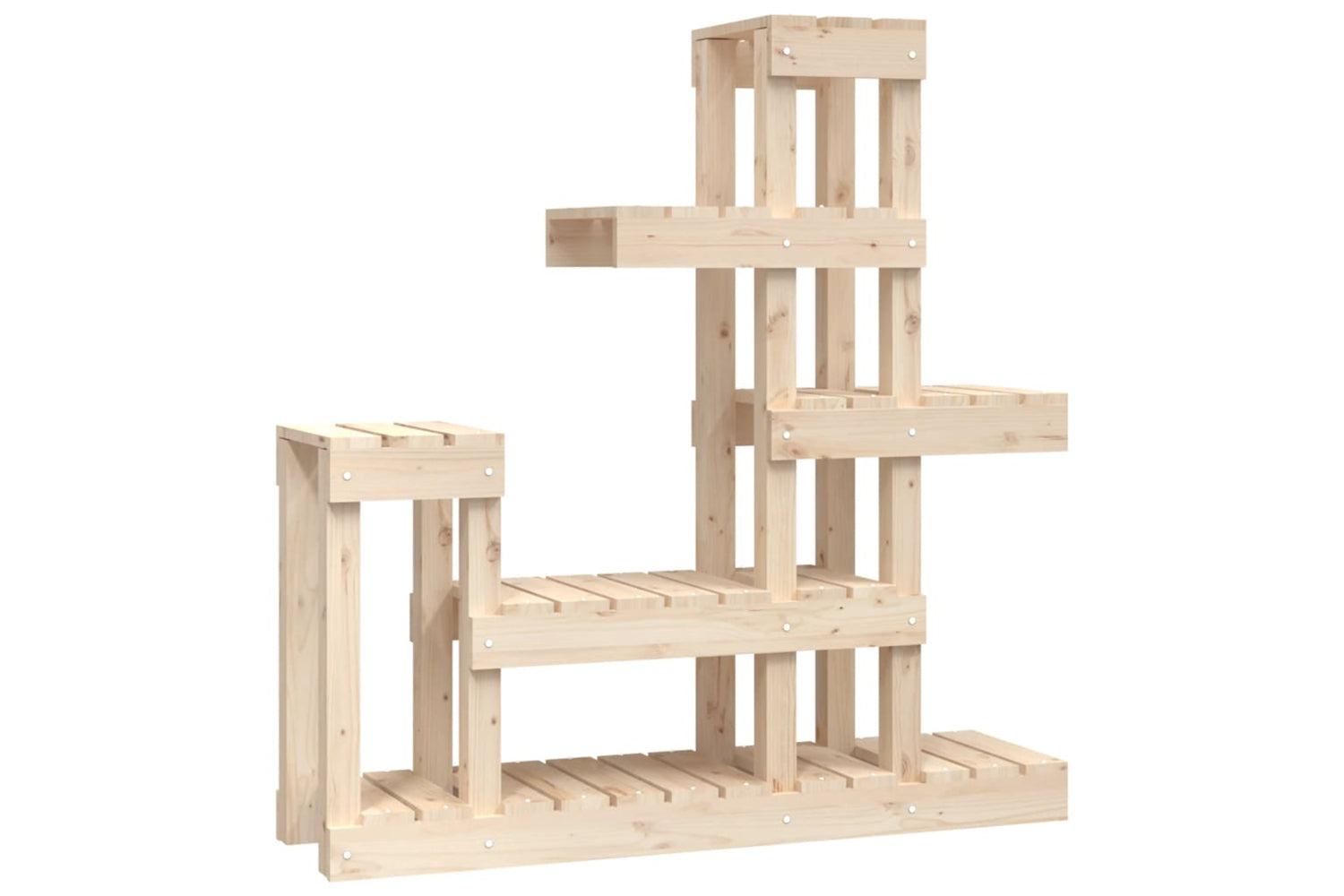 vidaXL 822102 Plant Stand 92x25x97cm Solid Wood Pine
