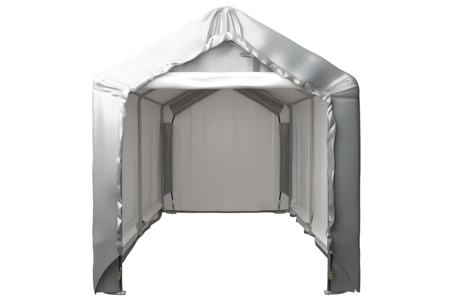 vidaXL 3079585 Storage Tent 180x300cm Steel Grey-2