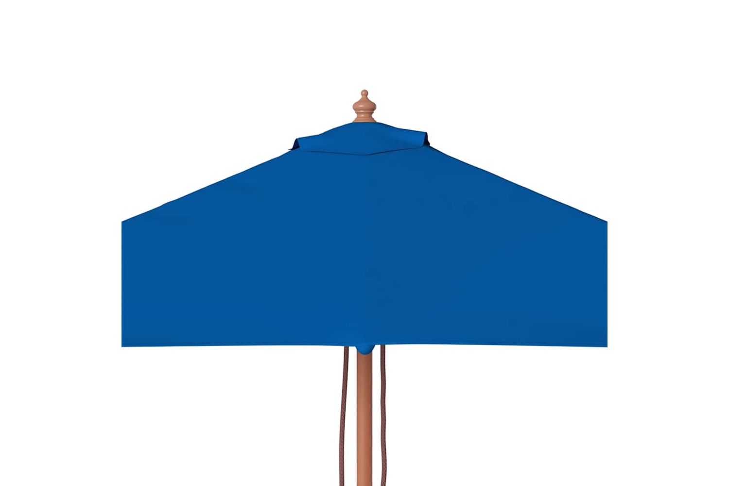 vidaXL 313885 Outdoor Parasol With Wooden Pole Blue 150x200cm-6