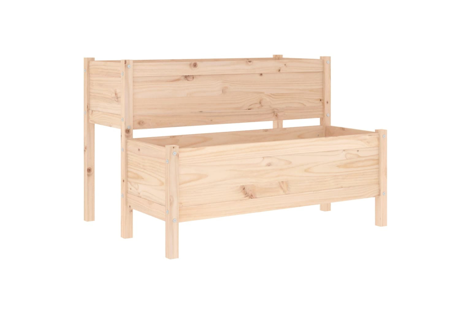 vidaXL 822262 Planter 110x84x75cm Solid Wood Pine