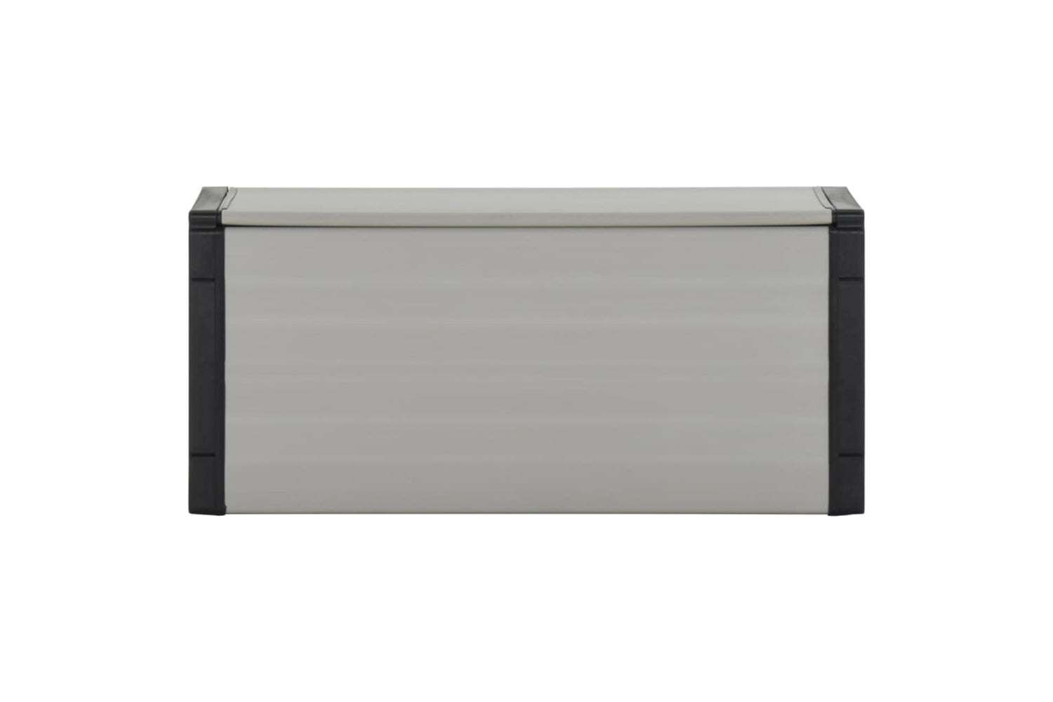 vidaXL 340988 Garden Waste Basket Grey 85x34x40cm-2
