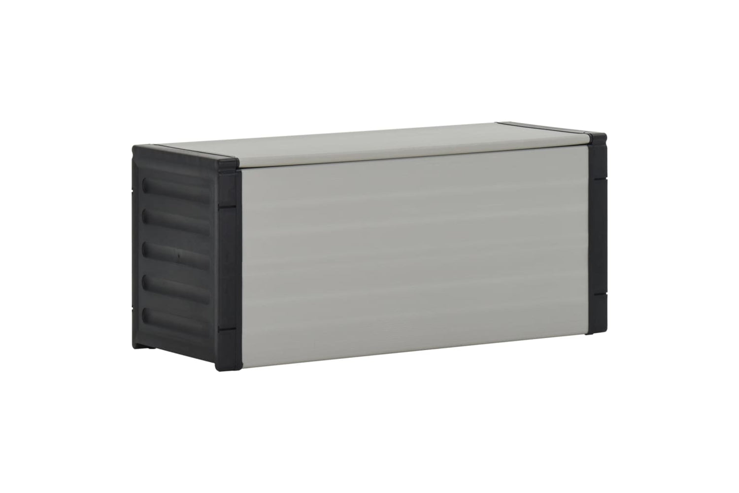 vidaXL 340988 Garden Waste Basket Grey 85x34x40cm