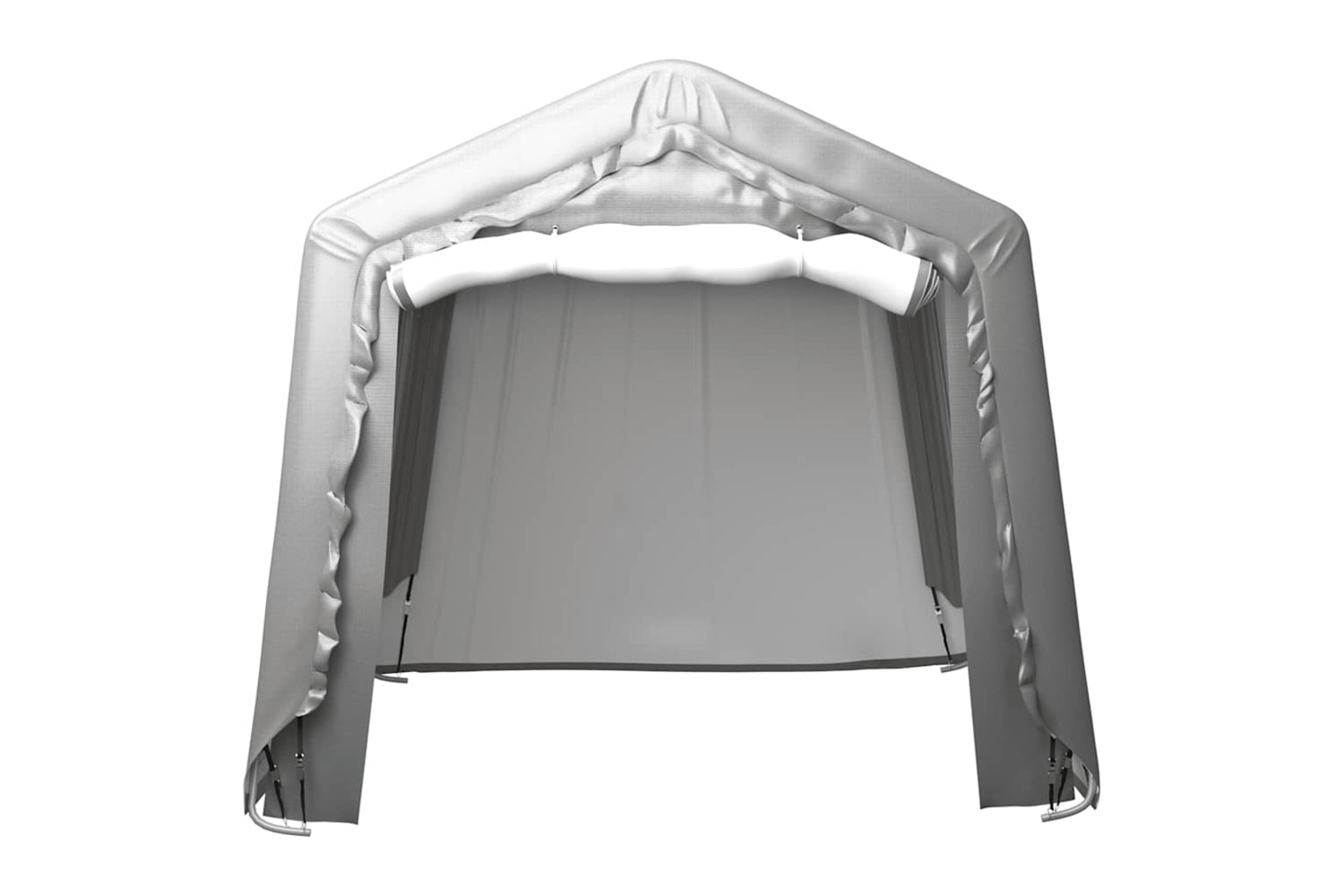 vidaXL 3079584 Storage Tent 240x240cm Steel Grey-2