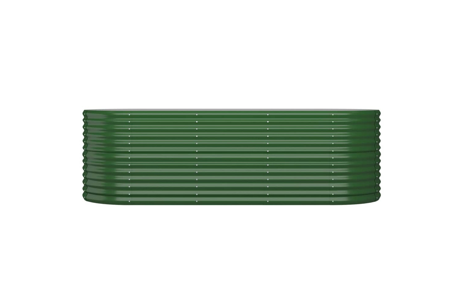 vidaXL 318953 Garden Raised Bed Powder-coated Steel 224x80x68cm Green-2