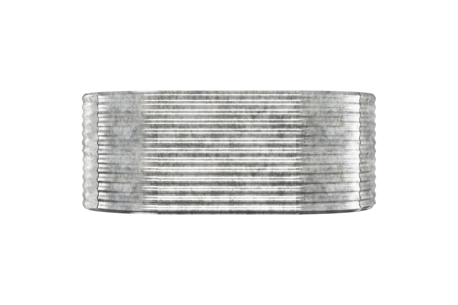 vidaXL 319062 Garden Raised Bed Powder-coated Steel 175x100x68cm Silver-2