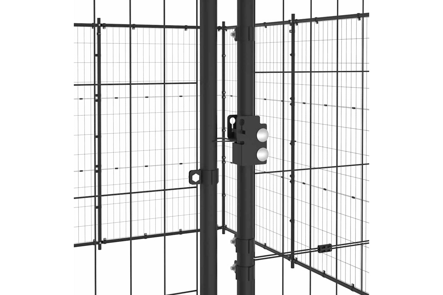 Vidaxl 3082314 Outdoor Dog Kennel Steel 24.2 M2-6