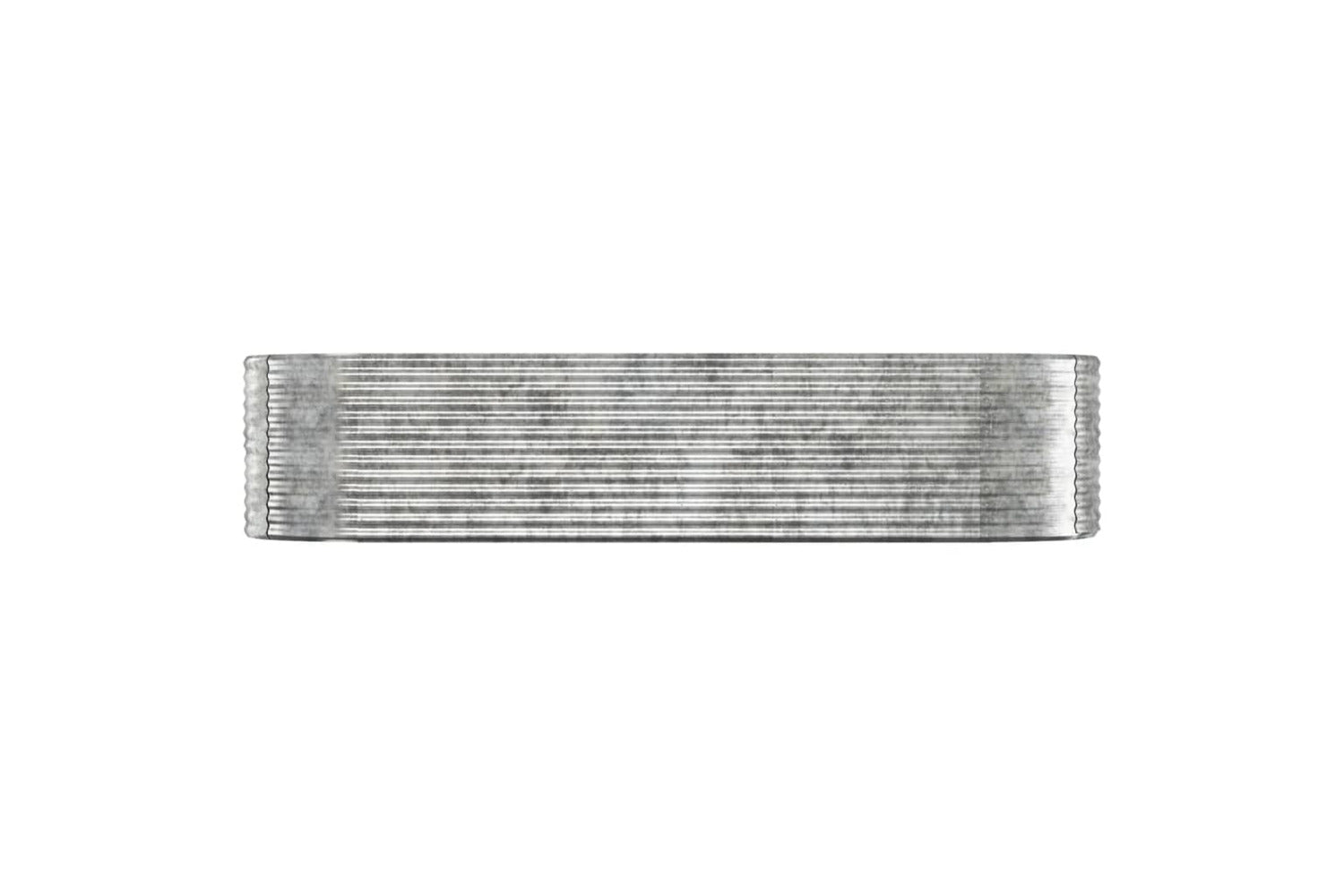 vidaXL 319072 Garden Raised Bed Powder-coated Steel 322x100x68cm Silver