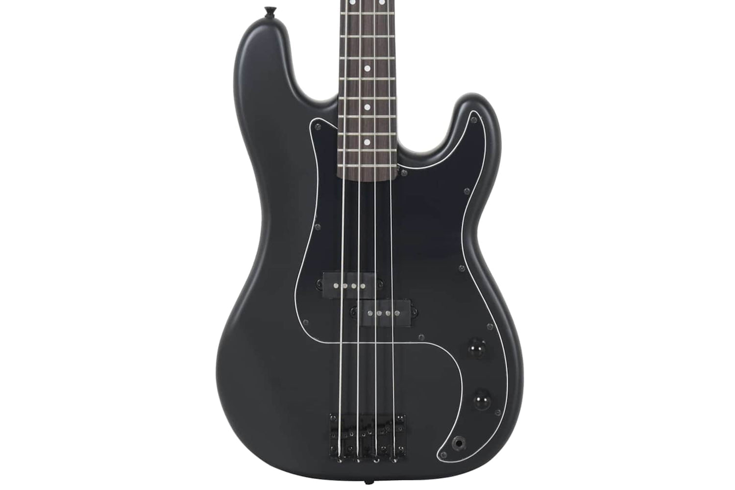 vidaXL 70185 Electric Bass Guitar For Beginner With Bag Black 4/4 46"-6