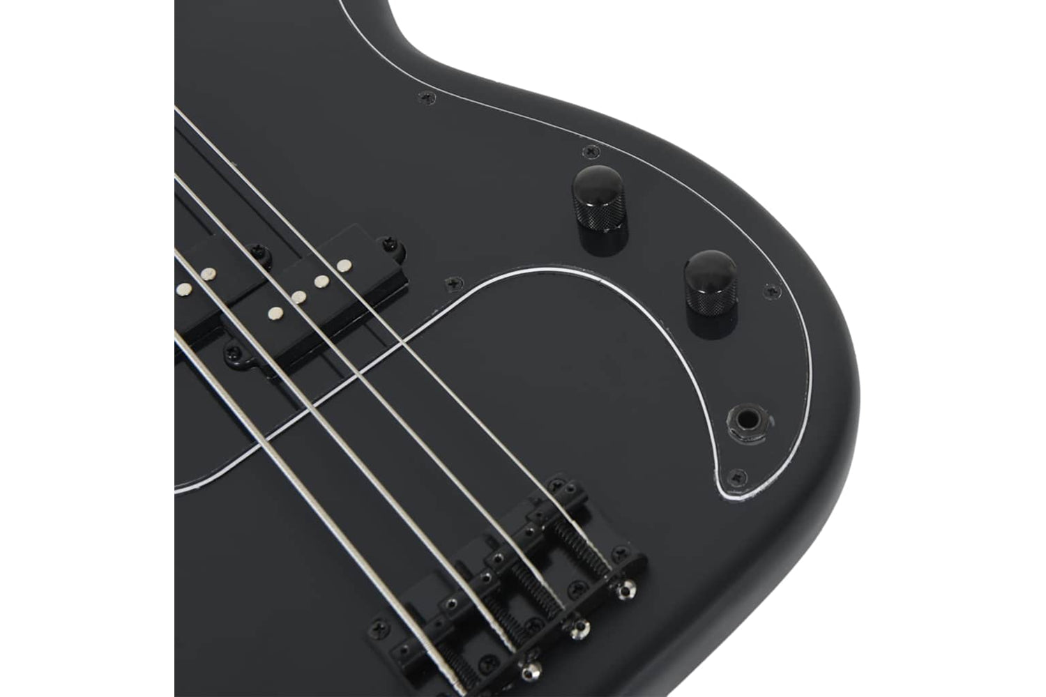 vidaXL 70185 Electric Bass Guitar For Beginner With Bag Black 4/4 46"-7