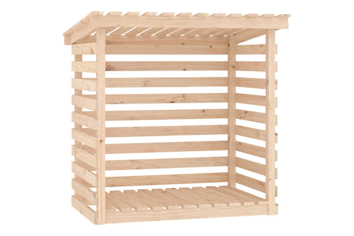 vidaXL 822222 Firewood Rack 108x73x108cm Solid Wood Pine