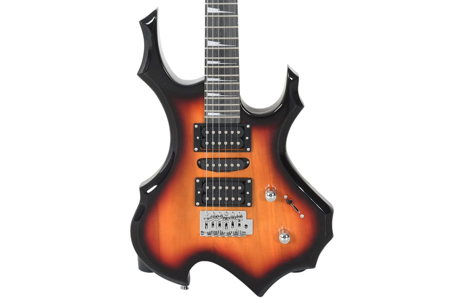 vidaXL 70186 Electric Guitar For Beginner With Bag Brown And Black 4/4 39"-6