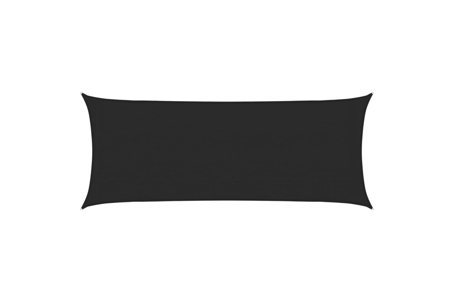 vidaXL 311725 Sunshade Sail 160 G/mÂ² Black 2x4.5 M Hdpe