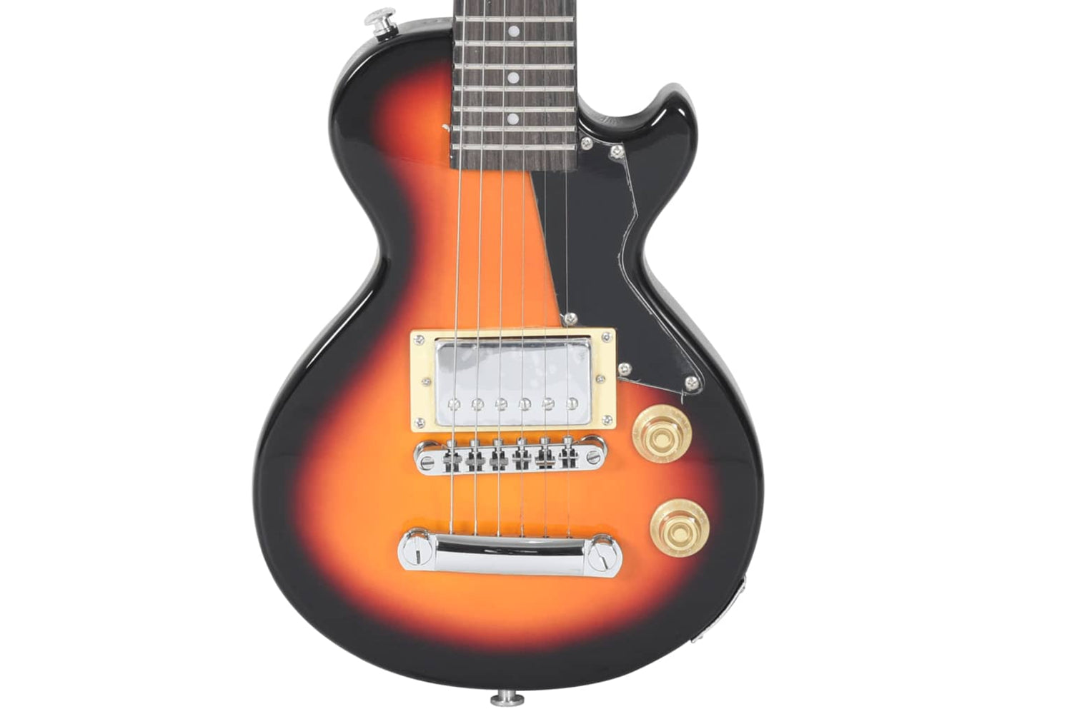 vidaXL 70197 Electric Guitar For Kids With Bag Brown And Black 3/4 30"-6