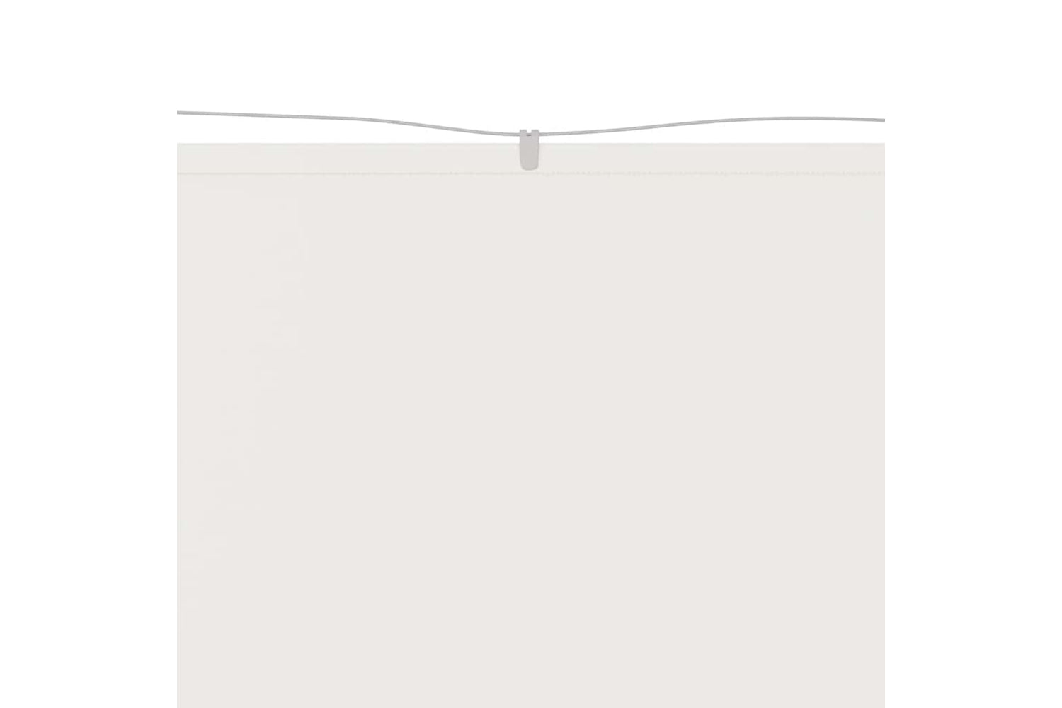 vidaXL 148175 Vertical Awning White 180x800cm Oxford Fabric-2