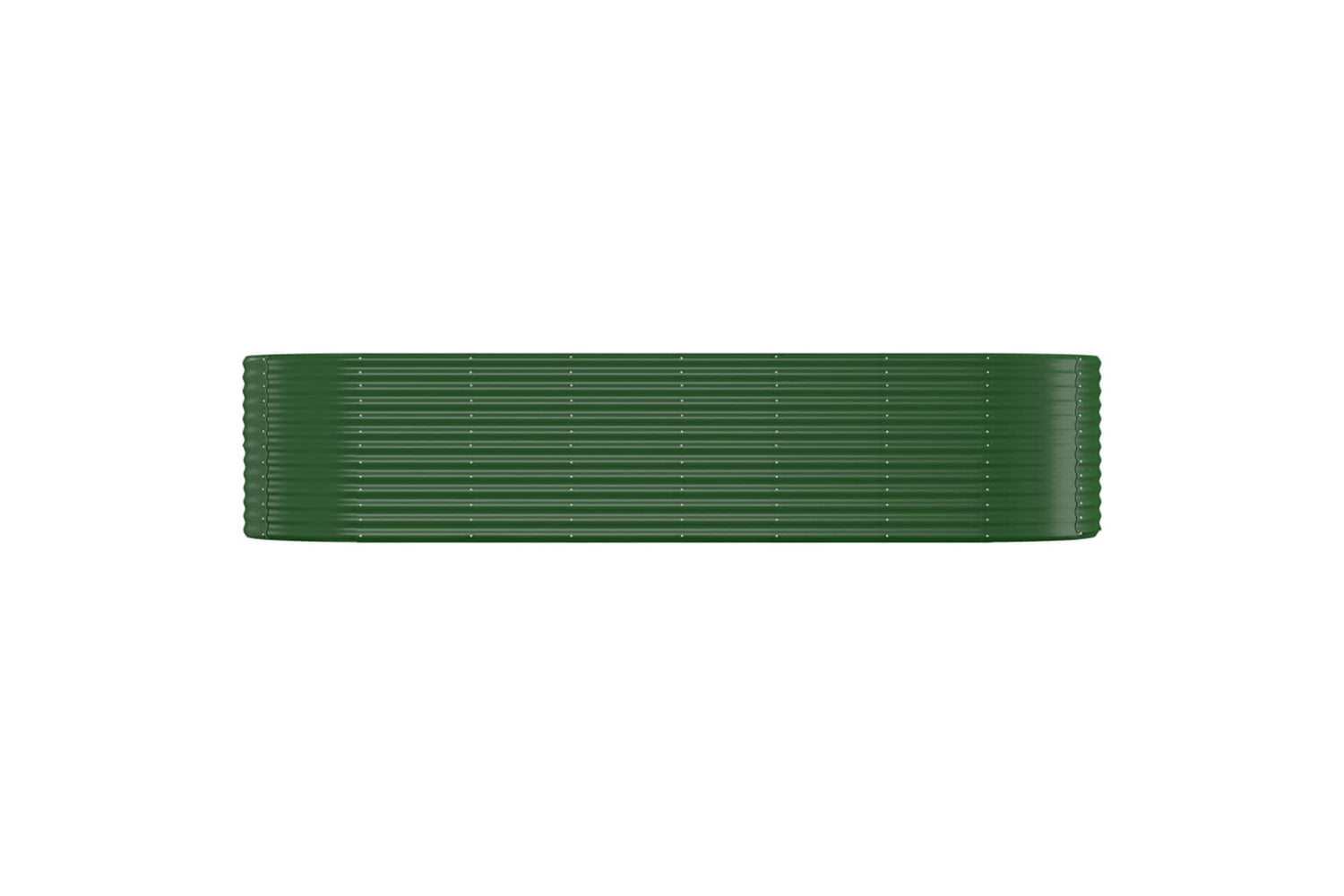 vidaXL 319068 Garden Raised Bed Powder-coated Steel 322x100x68cm Green-2