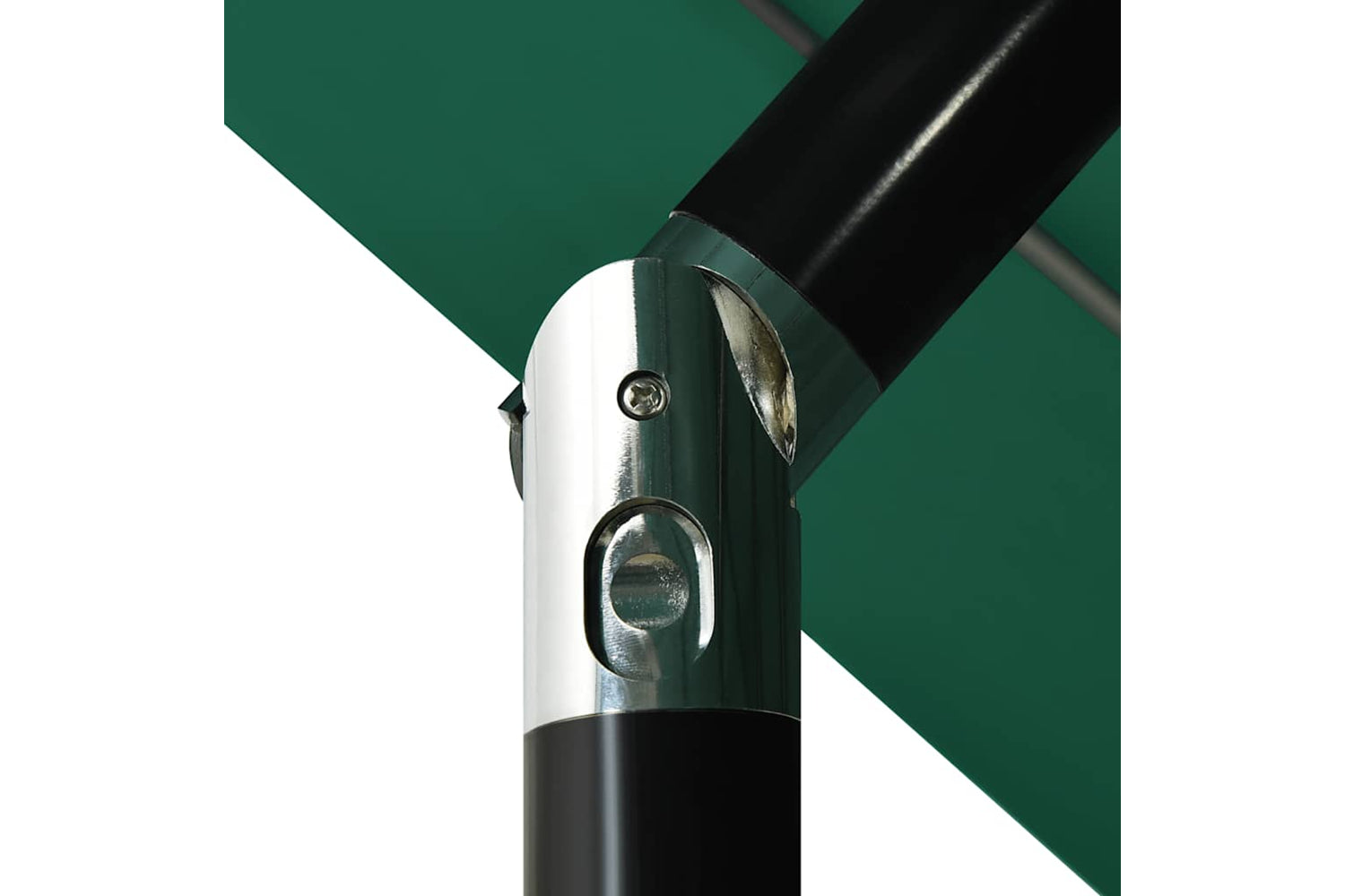 Vidaxl 313877 3-tier Parasol With Aluminium Pole Green 3.5 M-6