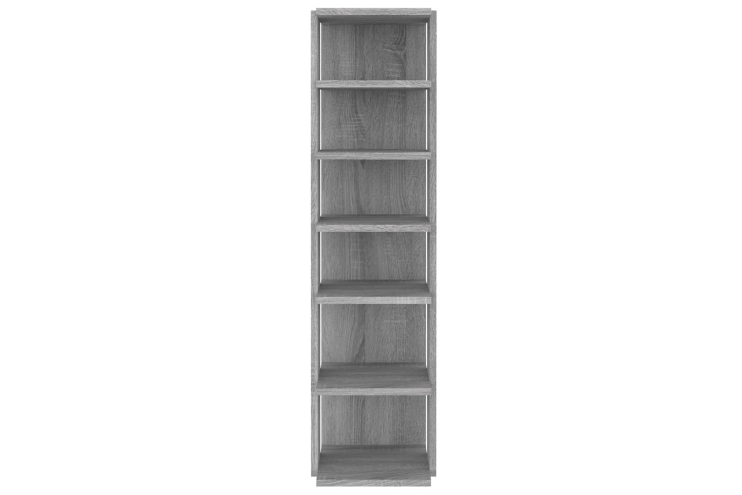 vidaXL 815974 Shoe Rack Grey Sonoma 27.5x27x102cm Engineered Wood-2