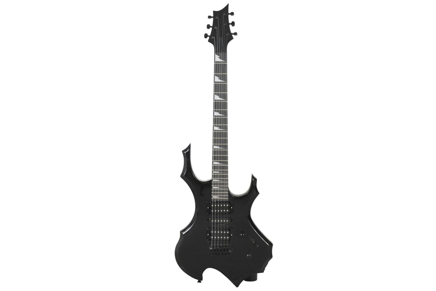 vidaXL 70187 Electric Guitar For Beginner With Bag Black 4/4 39"-3