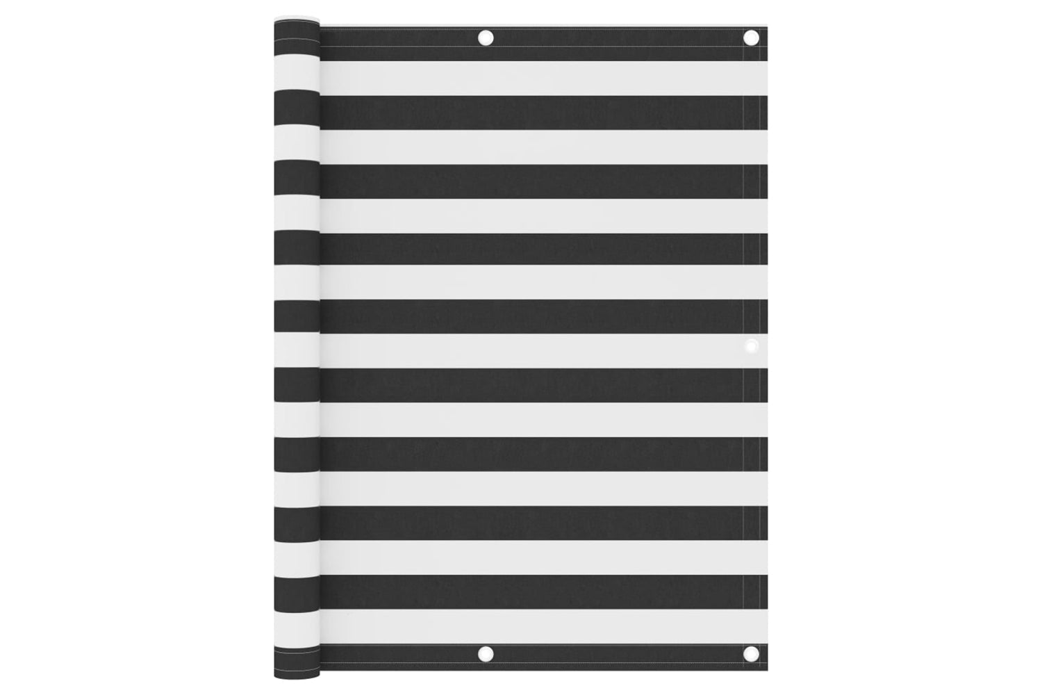 vidaXL 134884 Balcony Screen Anthracite And White 120x300cm Oxford Fabric