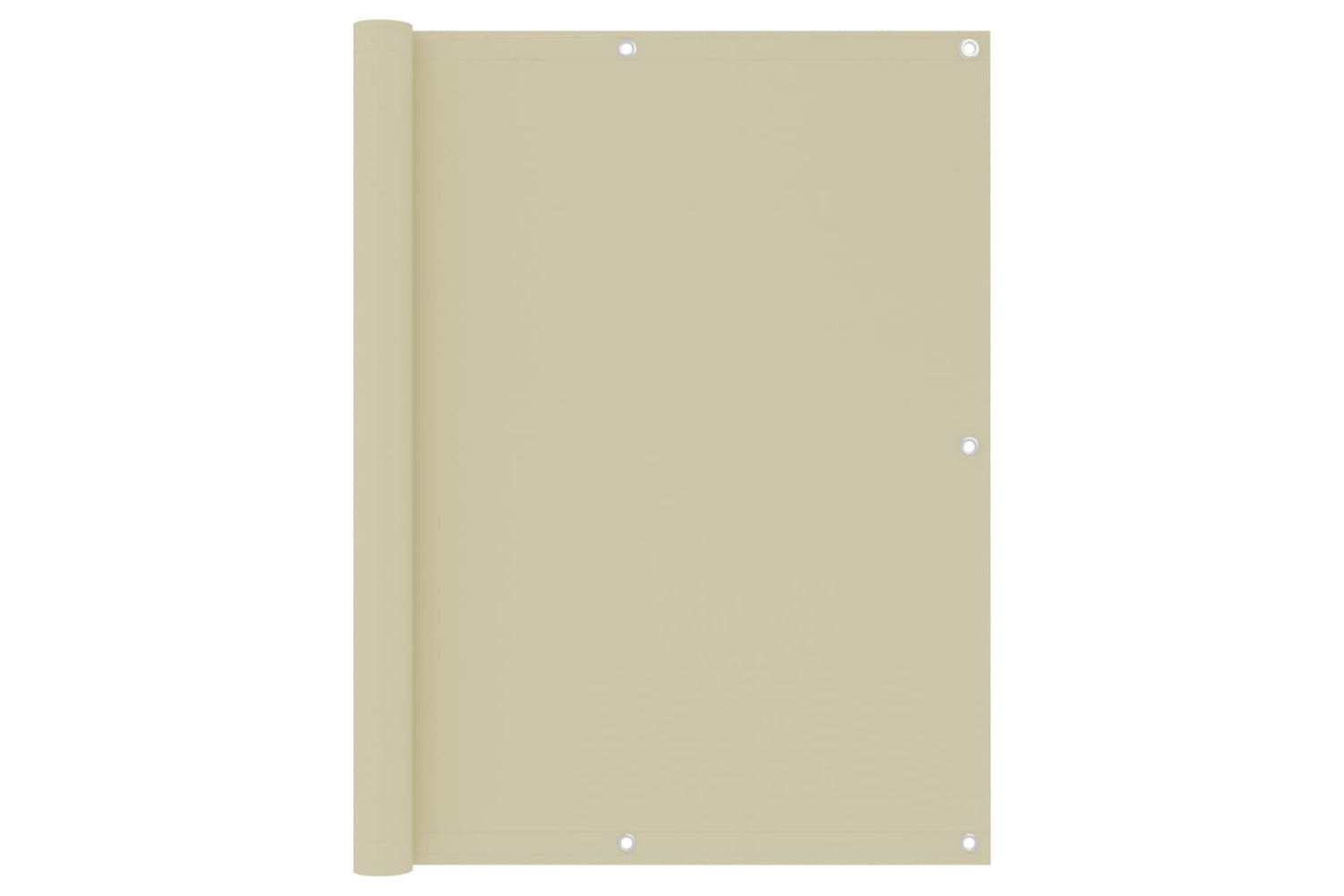 vidaXL 134956 Balcony Screen Cream 120x300cm Oxford Fabric
