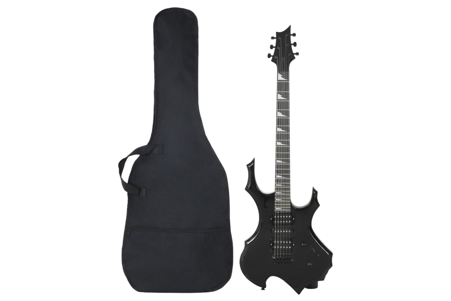 vidaXL 70187 Electric Guitar For Beginner With Bag Black 4/4 39