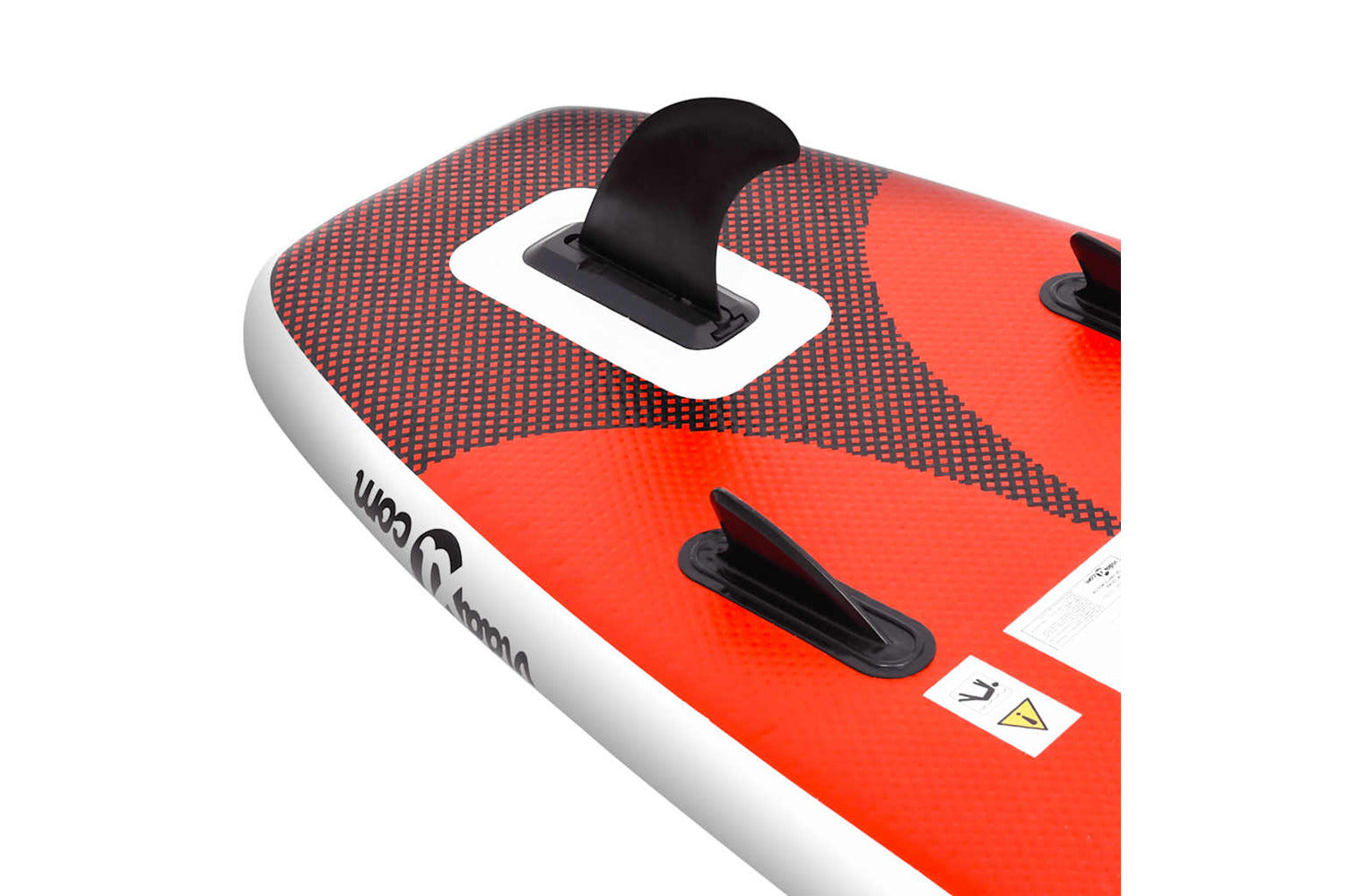 Vidaxl Inflatable Stand Up Paddle Board Set Red 330x76x10 Cm-6
