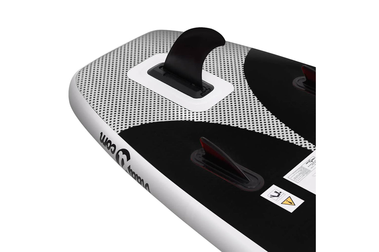 Vidaxl Inflatable Stand Up Paddle Board Set Black 330x76x10 Cm-6