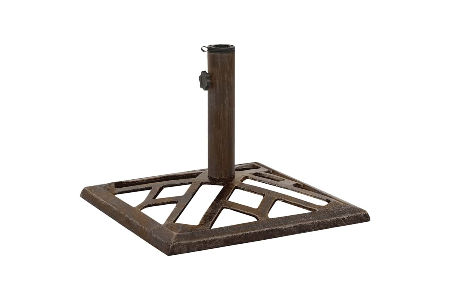 vidaXL 317762 Umbrella Base Bronze 44x44x31cm Cast Iron