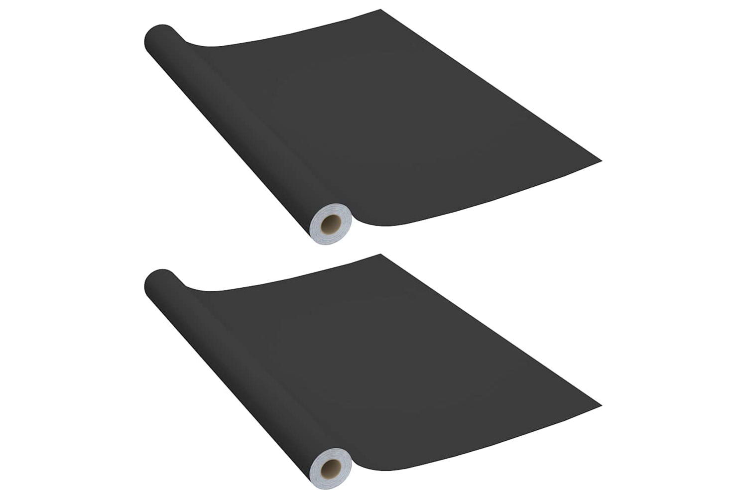vidaXL 3059652 Self-adhesive Furniture Films 2 Pcs Black 500x90cm Pvc