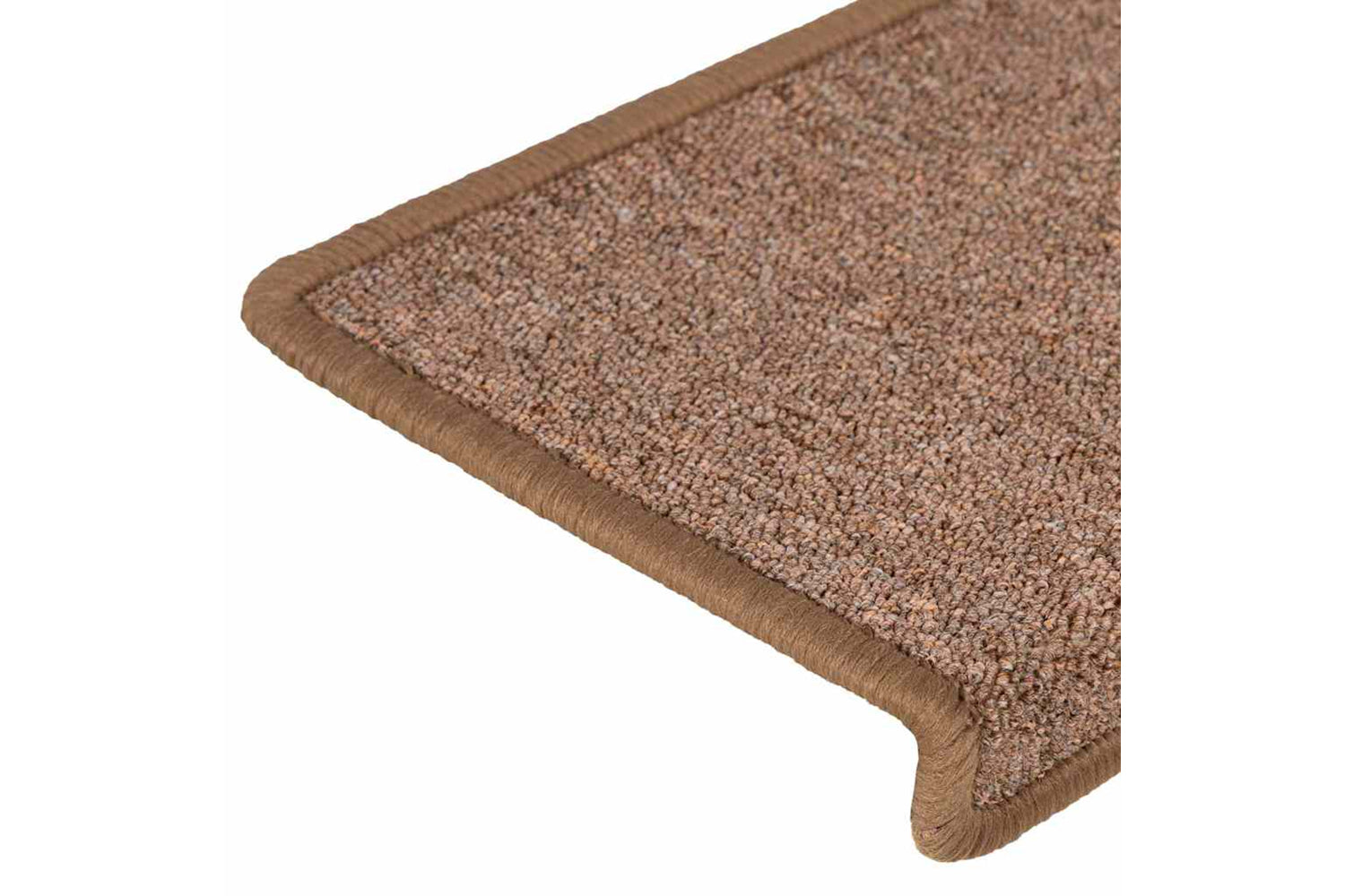 vidaXL 326196 Carpet Stair Treads 15 Pcs 65x21x4cm Brown-6