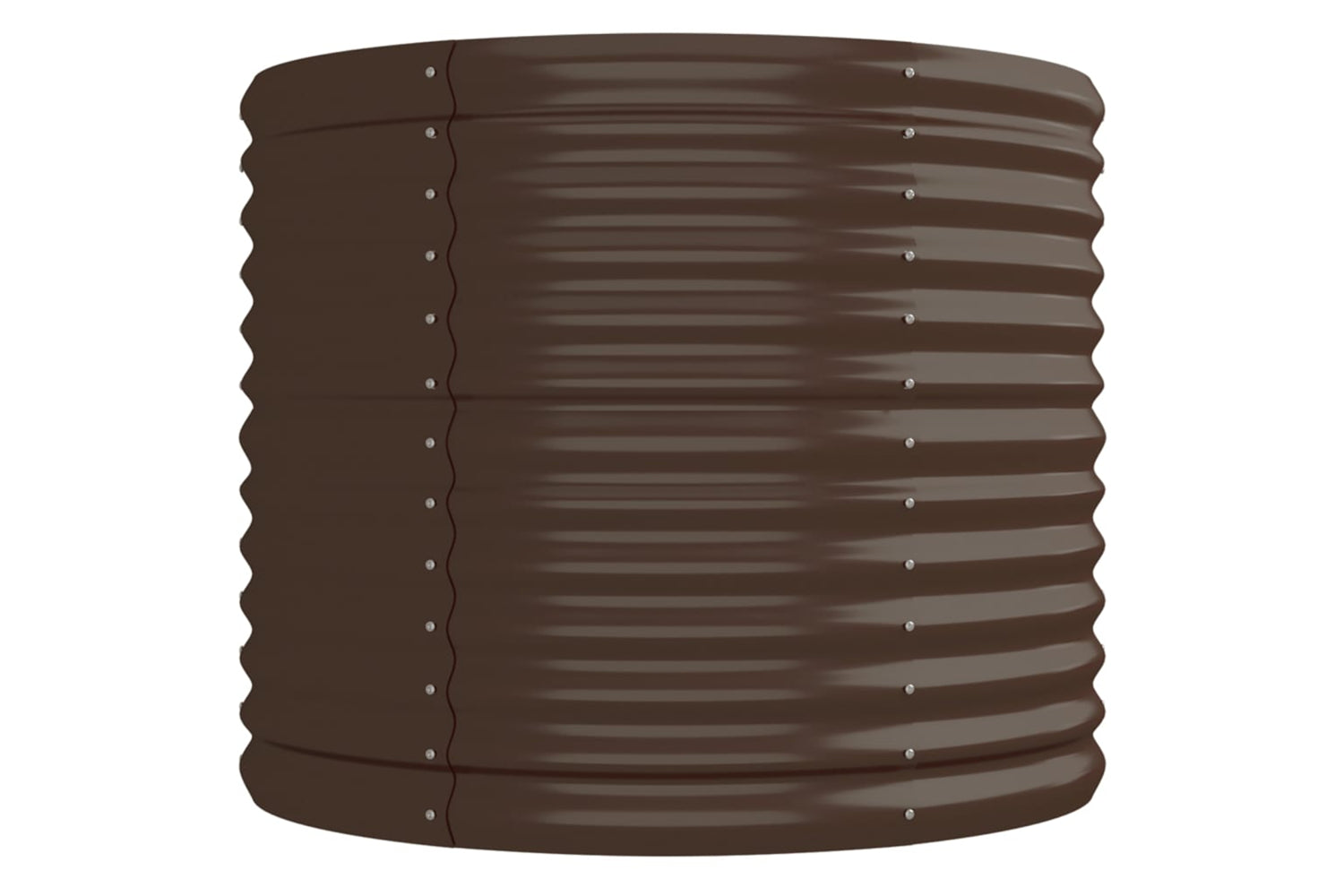 vidaXL 318955 Garden Raised Bed Powder-coated Steel 224x80x68cm Brown-3