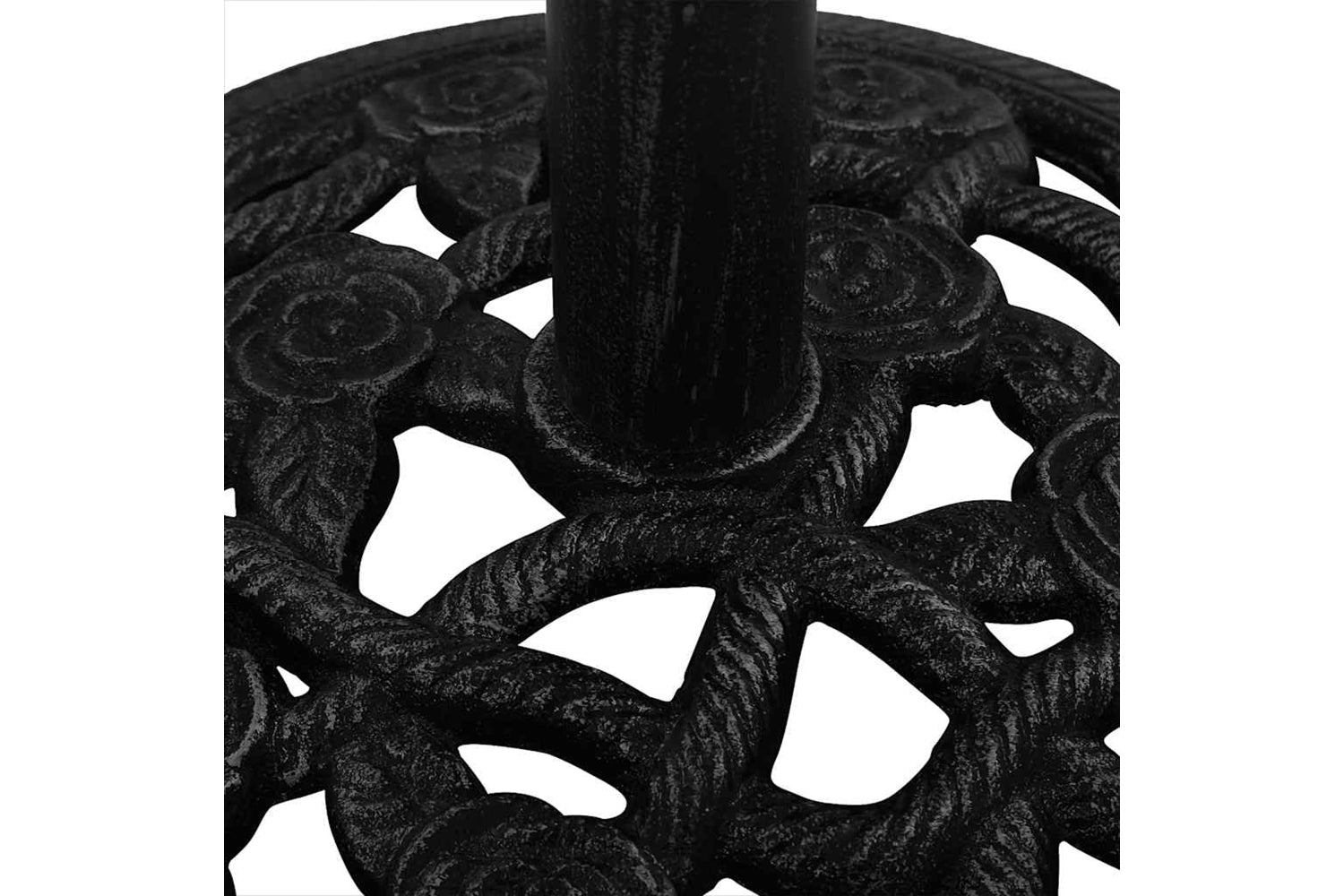 vidaXL 317755 Umbrella Base Black 40x40x32cm Cast Iron-6