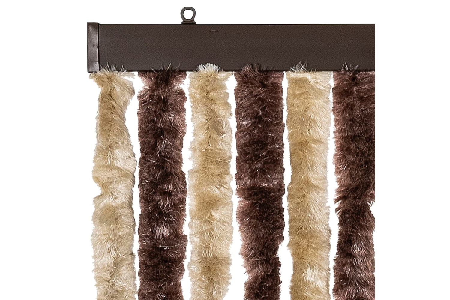 vidaXL Insect Curtain Beige And Light Brown 90x200cm Chenille-3