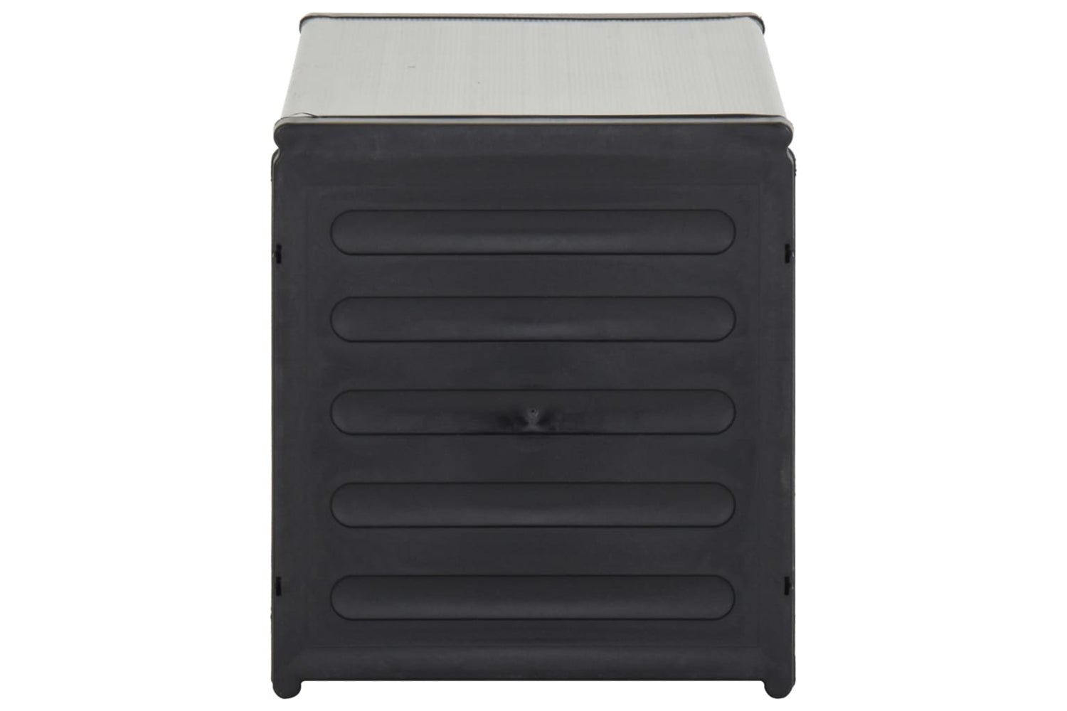 vidaXL 340988 Garden Waste Basket Grey 85x34x40cm-3