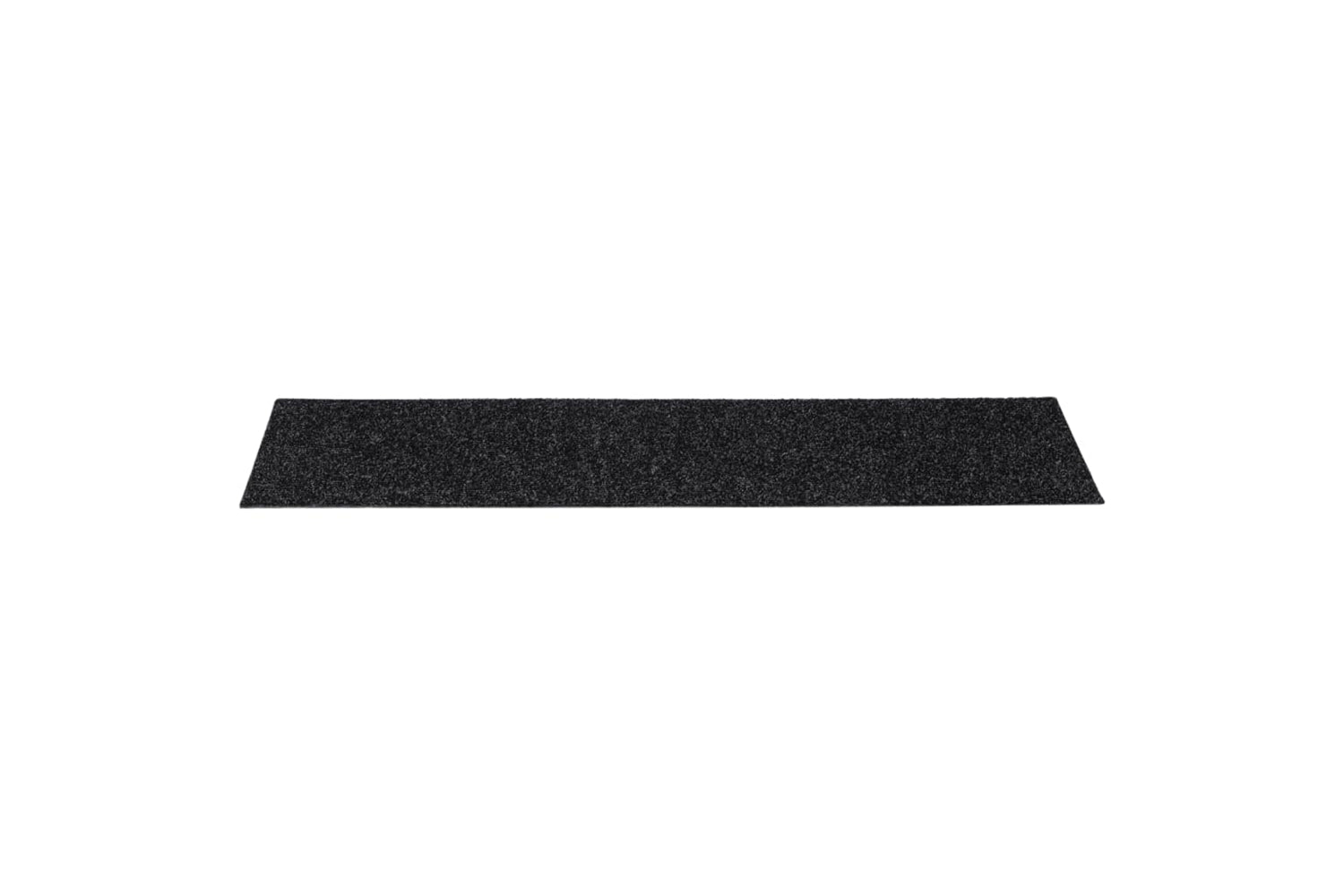 vidaXL 326926 Self-adhesive Stair Mats Rectangular 15 Pcs 76x20cm Black-3