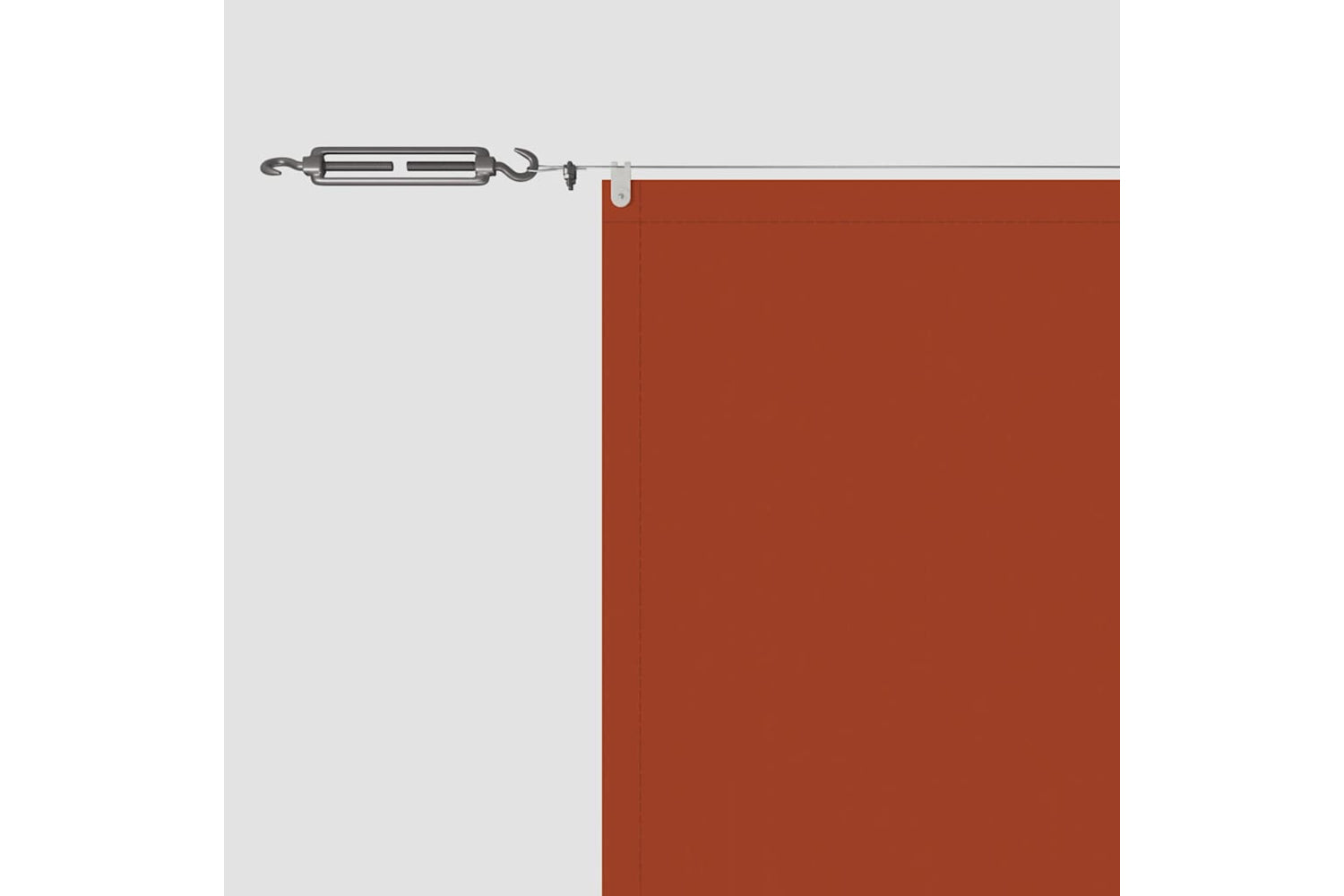 vidaXL 148359 Vertical Awning Terracotta 100x1200cm Oxford Fabric-3