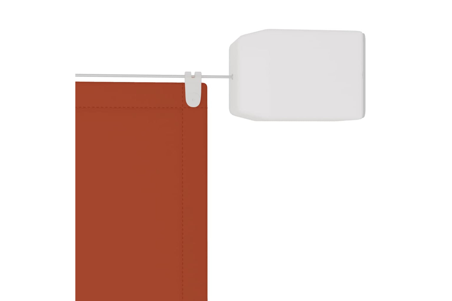 vidaXL 148361 Vertical Awning Terracotta 140x360cm Oxford Fabric-3