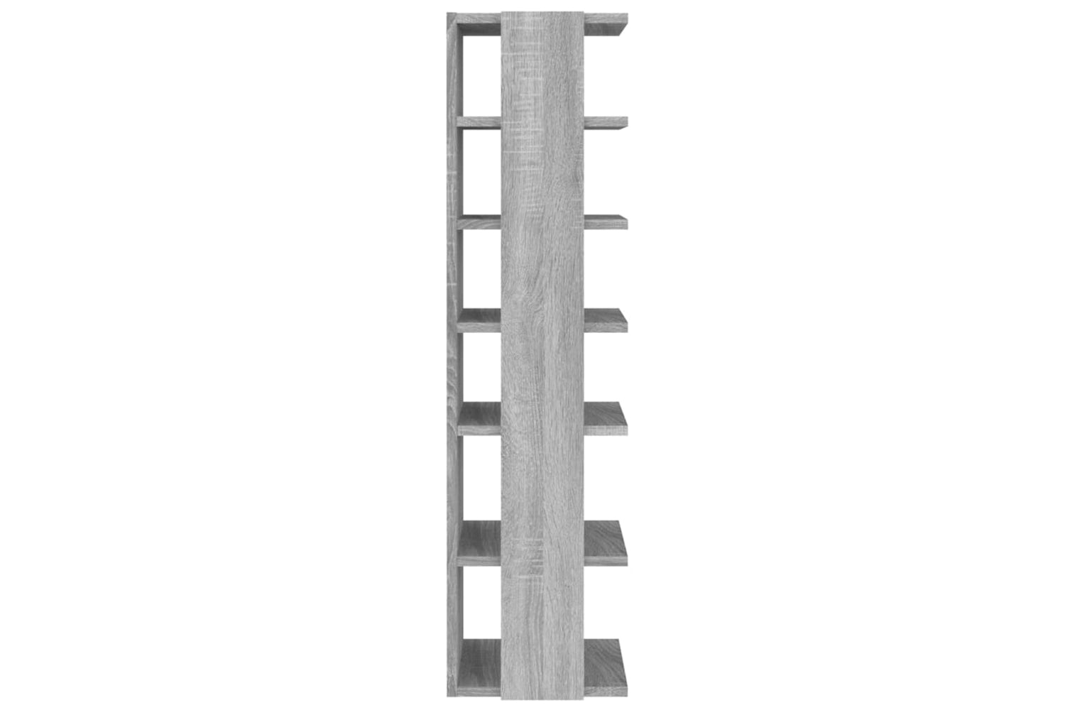 vidaXL 815974 Shoe Rack Grey Sonoma 27.5x27x102cm Engineered Wood-3