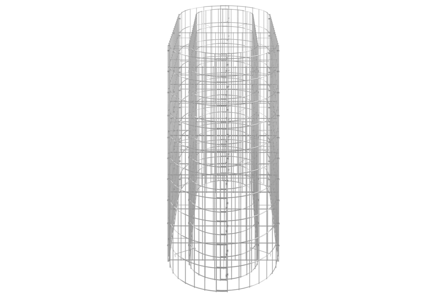 vidaXL 152032 Gabion Raised Bed Galvanised Iron 120x50x100cm-3