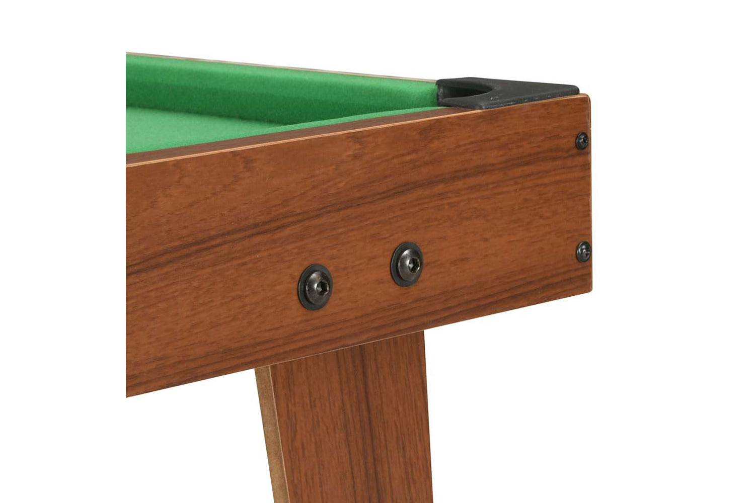 Vidaxl 3 Feet Mini Pool Table 92x52x19 Cm Brown And Green-6