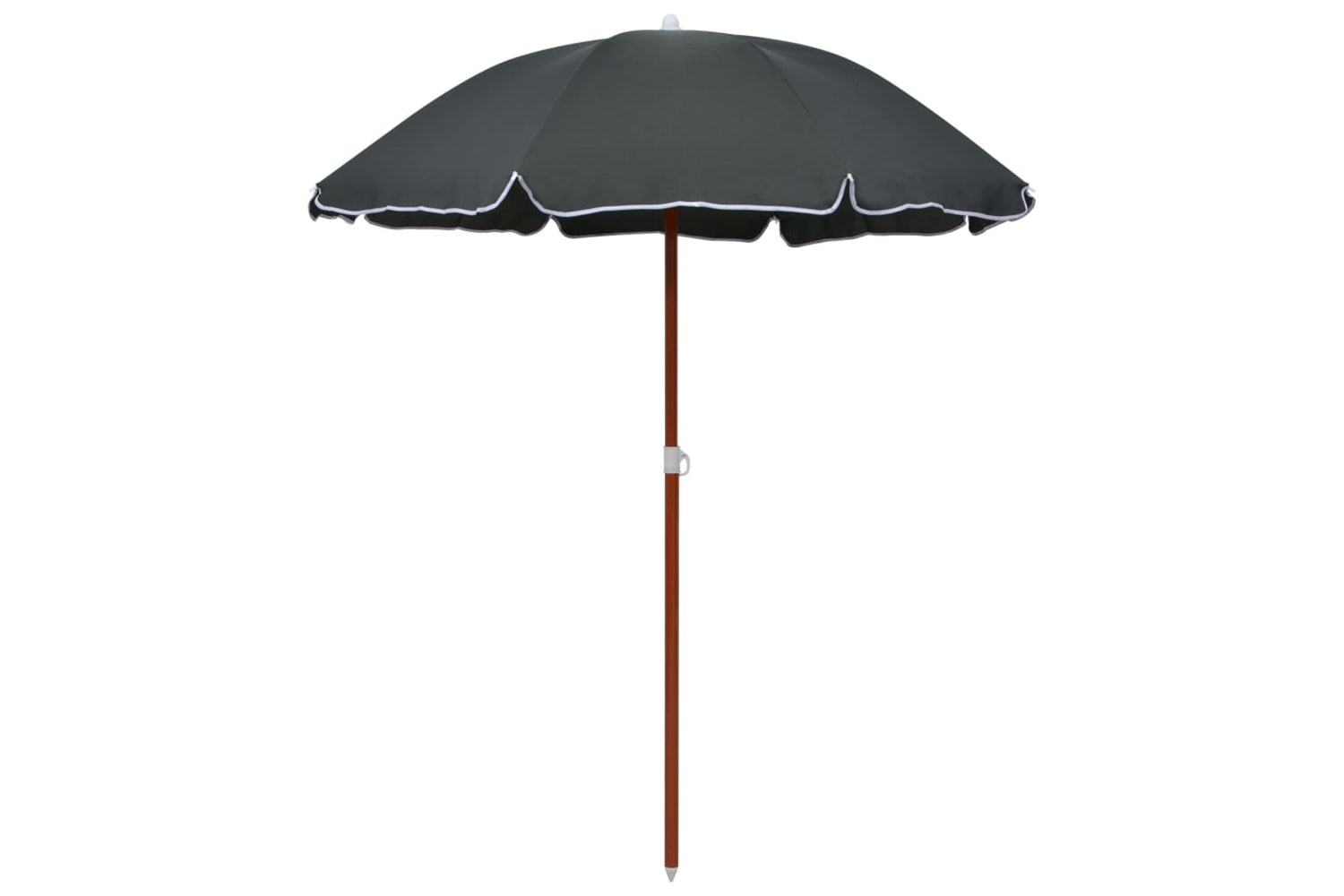 vidaXL 47804 Parasol With Steel Pole 180cm Anthracite