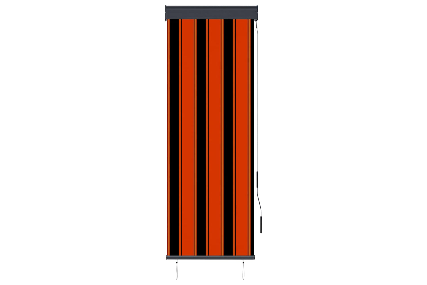 vidaXL 145948 Outdoor Roller Blind 60x250cm Orange And Brown-2
