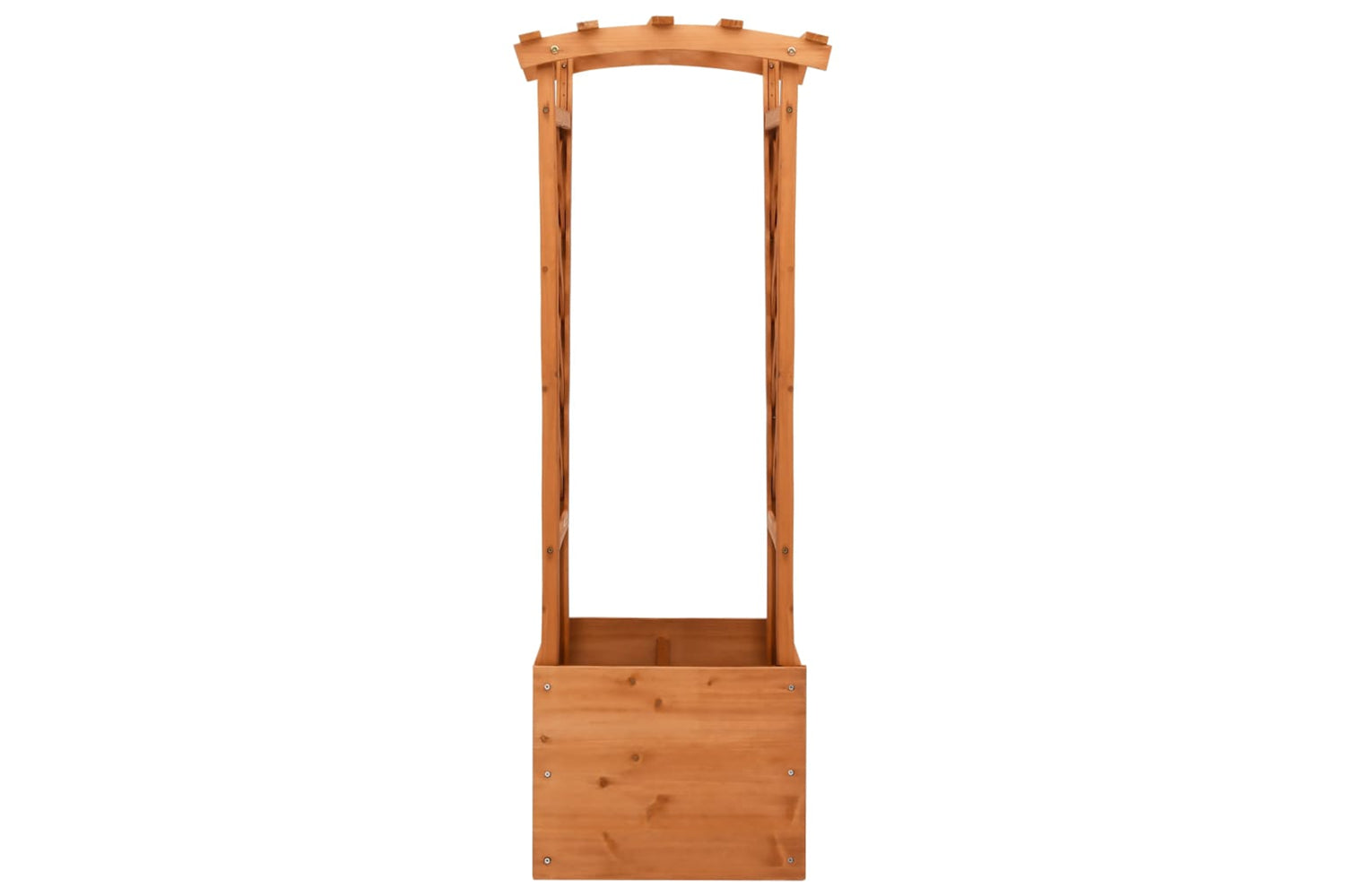 vidaXL 47251 Trellis Planter With Arch 49x39x130cm Firwood-2