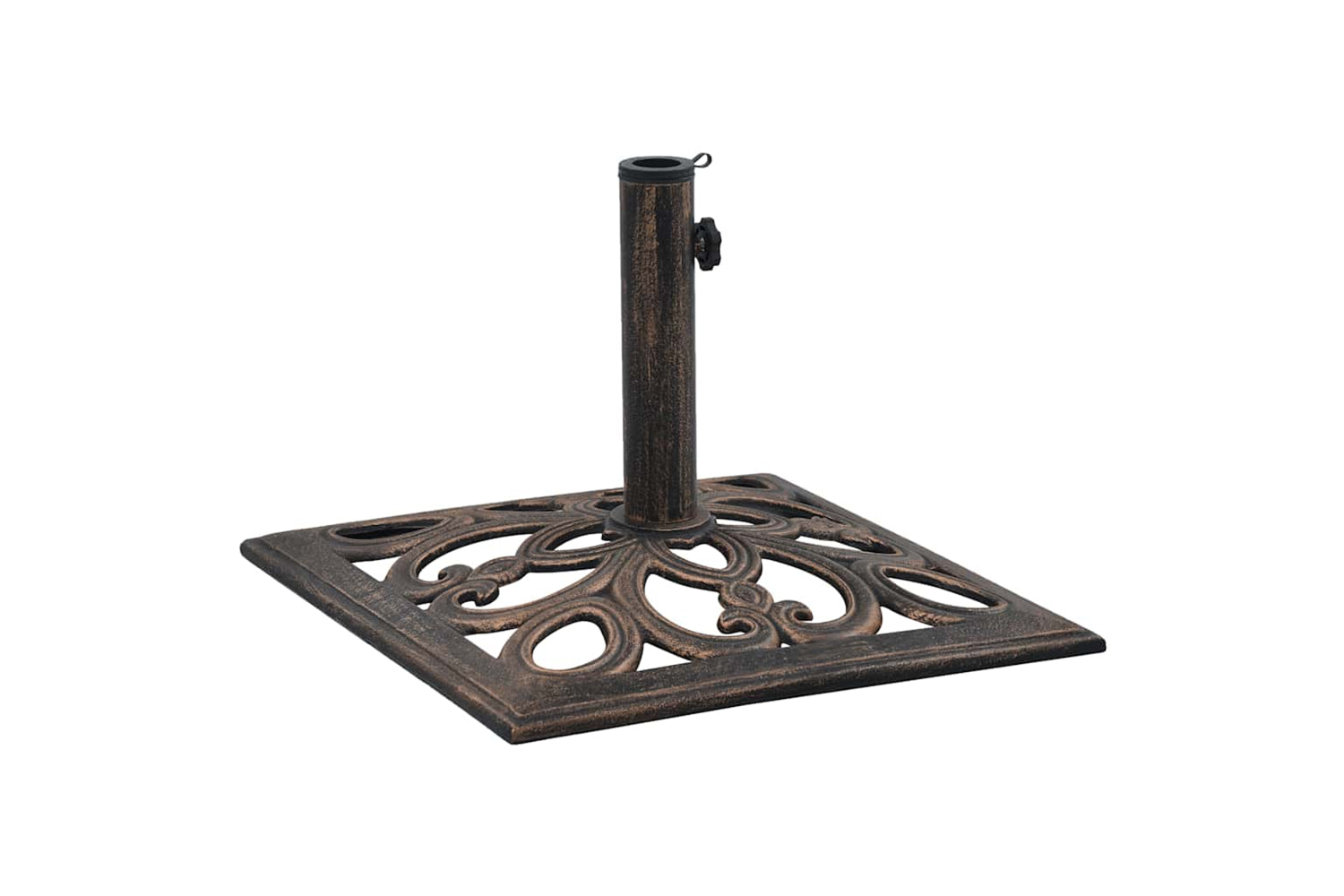 vidaXL 47868 Umbrella Base Bronze 12 Kg 49cm Cast Iron-2