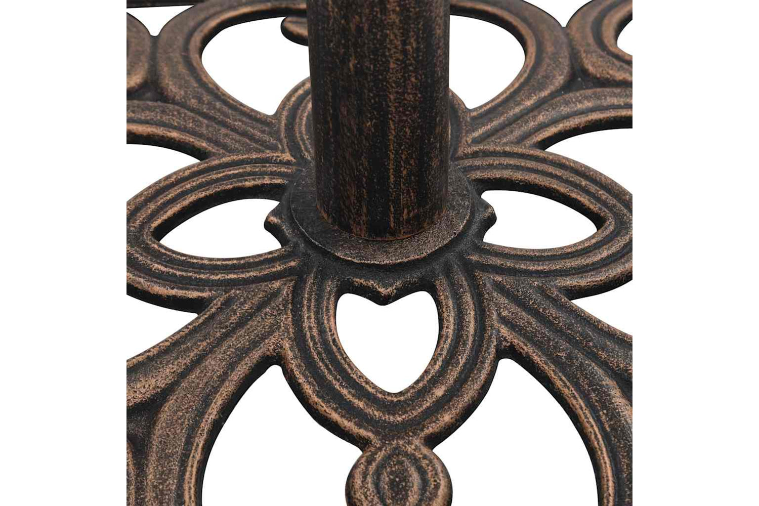 vidaXL 47868 Umbrella Base Bronze 12 Kg 49cm Cast Iron-6