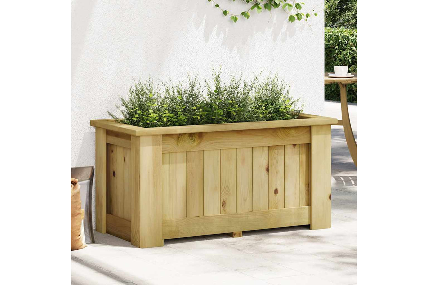 vidaXL 49094 Raised Bed 100x50x50cm Impregnated-2