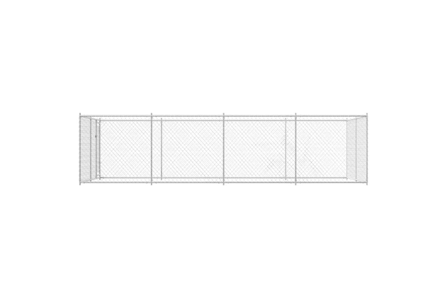 Vidaxl Outdoor Dog Kennel 7.6x3.8x1.9 M-2