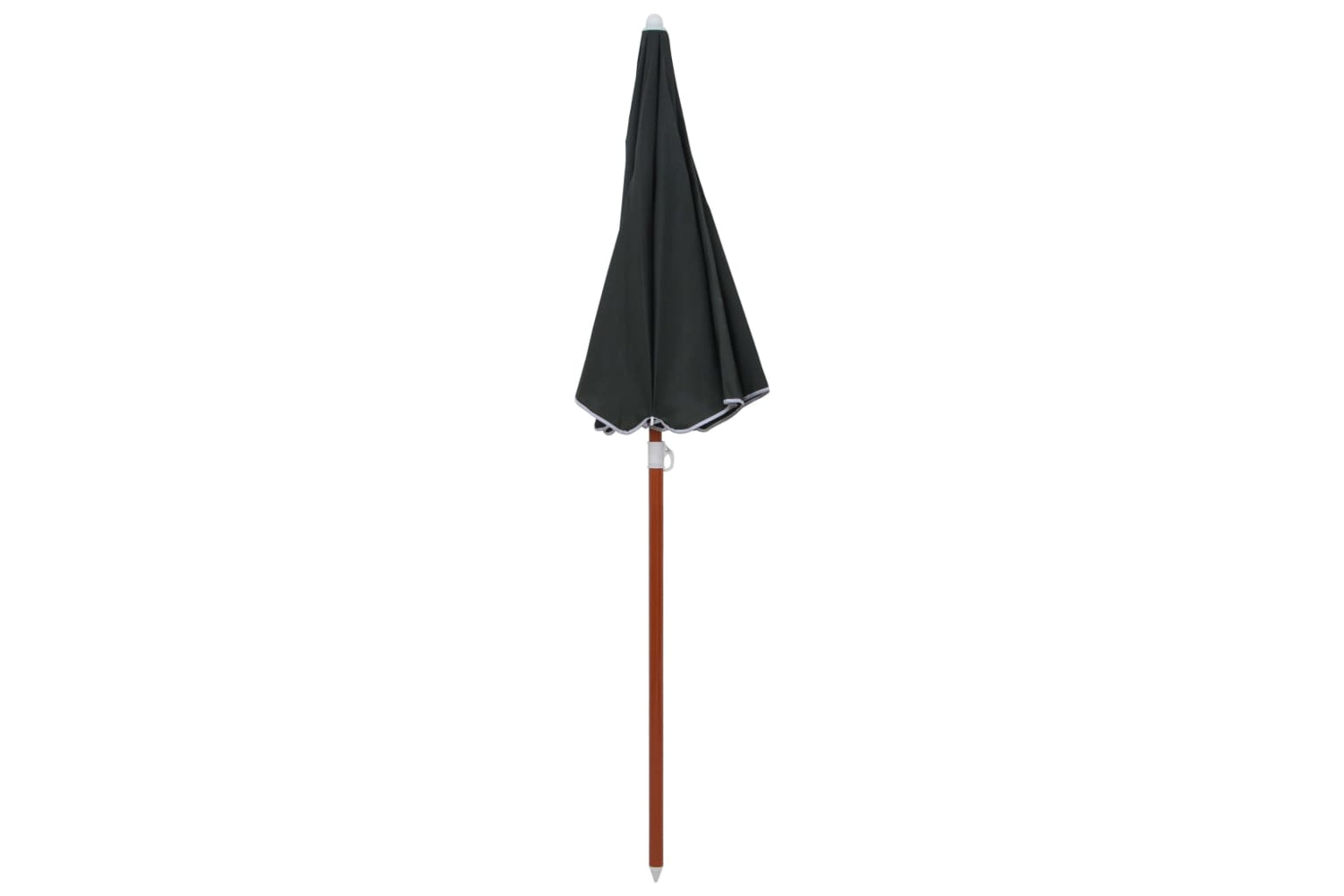 vidaXL 47804 Parasol With Steel Pole 180cm Anthracite-2