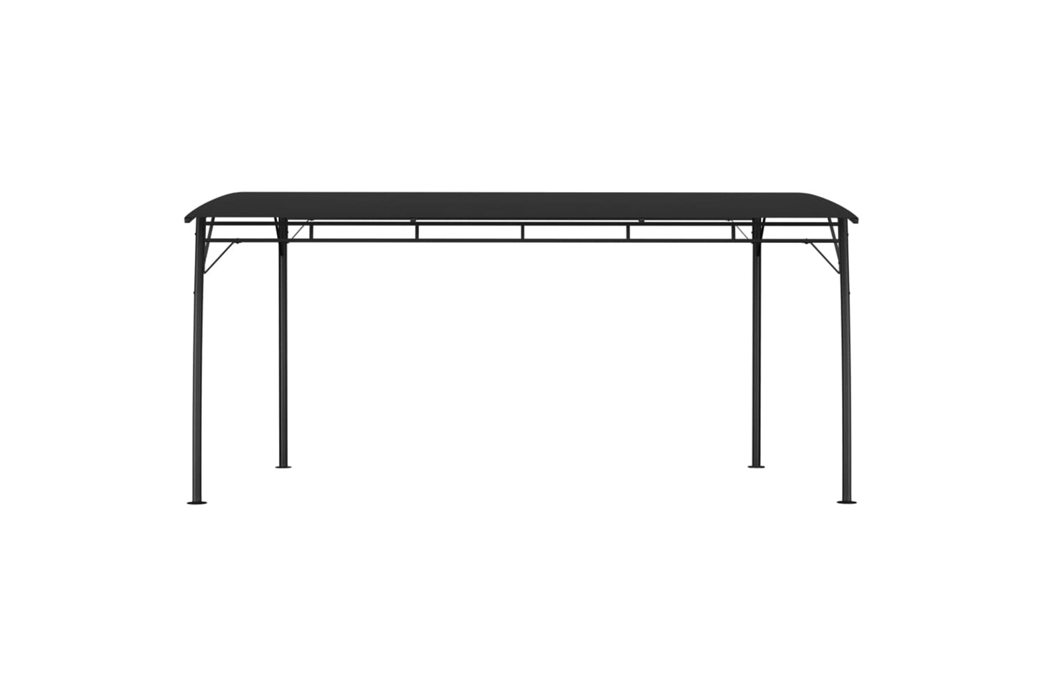 Vidaxl 47979 Garden Sunshade Awning 4x3x2.55 M Anthracite-2