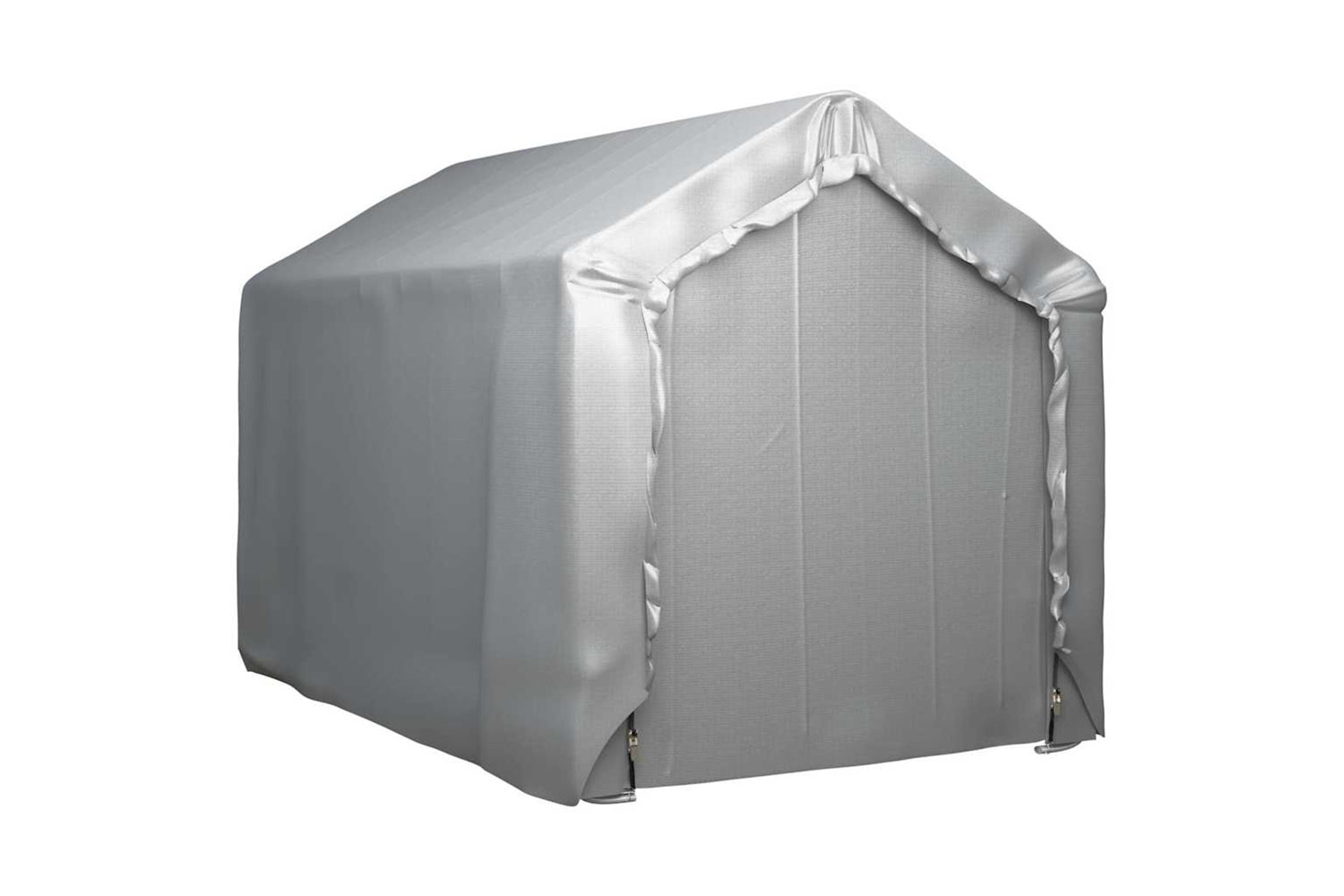 vidaXL 3079585 Storage Tent 180x300cm Steel Grey-4